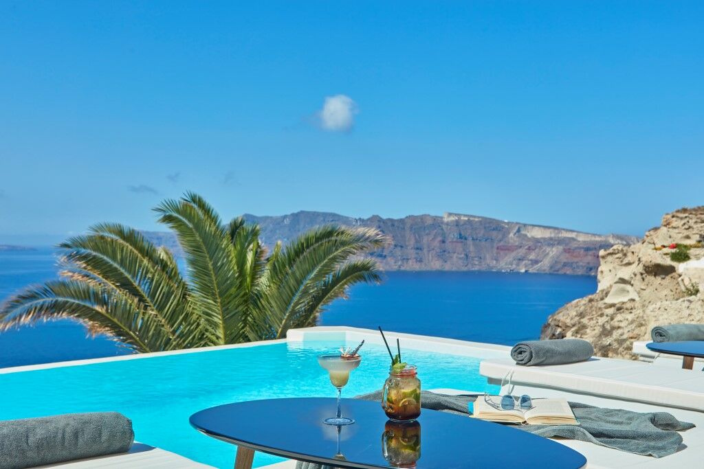 Katikies Villa Santorini - The Leading Hotels Of The World Oía Exterior foto